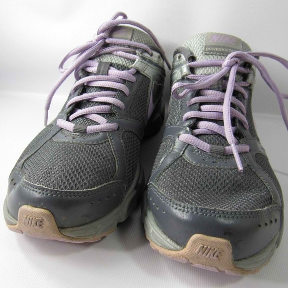 NIKE Downshifter Sz 10 Gray Sport Womens C1A C32 - Picture 5 of 8